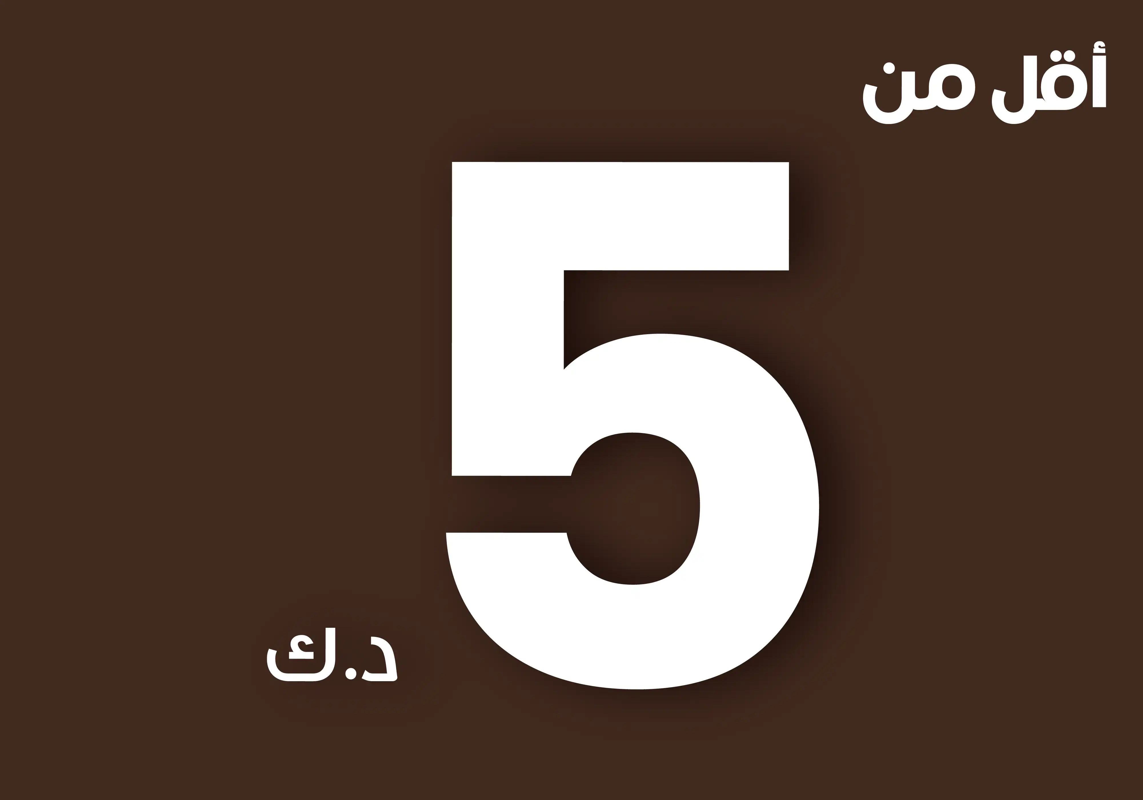 Below 5KD